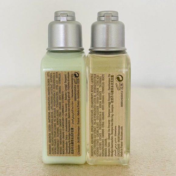 🌿 New 🌿 Travel-size L'Occitane Verbena Shampoo and Conditioner Bundle - Picture 3 of 5